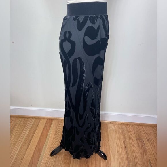 Marian Clayden Vintage Abstract Silk Skirt - Picture 2 of 4